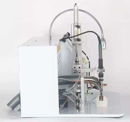 Semi-automatische Voetschakelaar Connector Soldeermachine WPM-USB08 Thumb